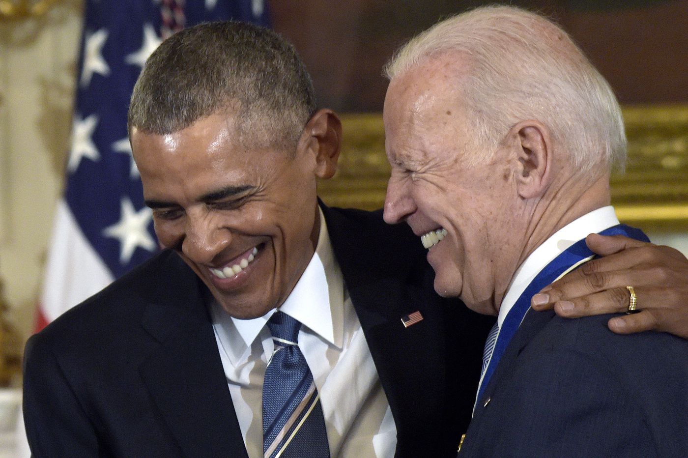 奥巴马夫妇重返白宫 拜登为其肖像揭幕-侨报网